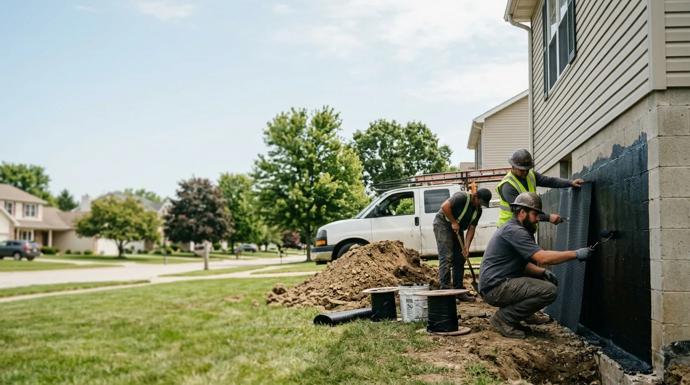 Basement Waterproofing in Zanesfield, OH near me
